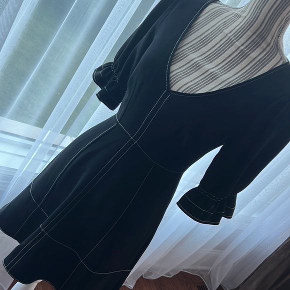 Cinq a sept puff sleeve dress - Picture 9 of 12